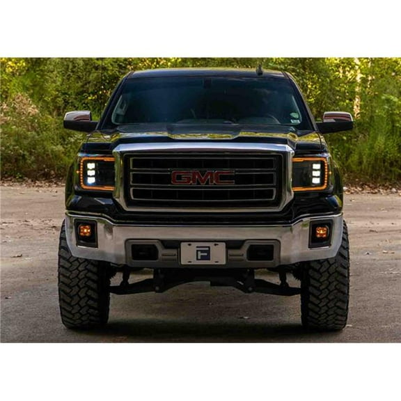 Diode Dynamc FL0023 LED Projector Headlight for 2014 Plus GMC Sierra 1500-2500-3500