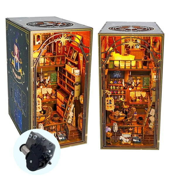 Kit de libros para hacer tú mismo RICFURPET Mira Magic House con caja de música