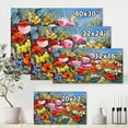 thumbnail image 4 of Designart ' Colorful Spring Poppies In Field ' Traditional Canvas Wall Art Print, 4 of 4