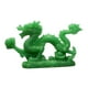 thumbnail image 1 of Figura de dragón chino Escultura de dragón Adorno Centro de mesa Dragón verde, 1 of 9