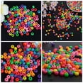 thumbnail image 2 of Minkissy 1Set Smooth Plastic Beads For Crafts Shaped Beads Diy Teaching Aid For Children And Educators, 2 of 6