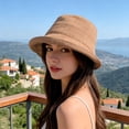 thumbnail image 2 of Bibifish Womens Bucket Hat Sun UPF 50 + Foldable Lightweight Short Brim Outdoor Travel Cap For Summer Sun Protection, 2 of 4