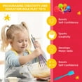 thumbnail image 4 of YIBONIKA 33pcs Kids Baking Set, Child Cooking Baking Gifts for Real Baking, Includes Rolling Pins, Measuring Cups, Spoons, Silicone Whisks, 4 of 8