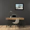 thumbnail image 4 of Harper, Ethan 24x19 Black Modern Framed Museum Art Print Titled - Plein Air Barn I, 4 of 5