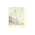 thumbnail image 2 of Topographical Map - Elizabeth Lake California Quad - USGS 1917 - Vintage Wall Art, 2 of 4