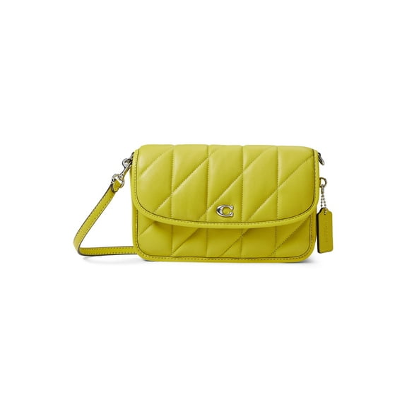 COACH Quilted Pillow Leather Hayden Crossbody Key Lime One Size