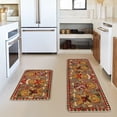 thumbnail image 5 of Sm:)e Gingerbread Man Christmas Kitchen Rugs and Mats, 17x29Inch and 17x47 Inch, Non Slip Linen Mat Inside Washable for Porch Patio Hallway, 5 of 7