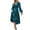 Blue, variant on Sngxgn Women Summer Bodycon Backless Maxi V Neck Dress(Blue,S)