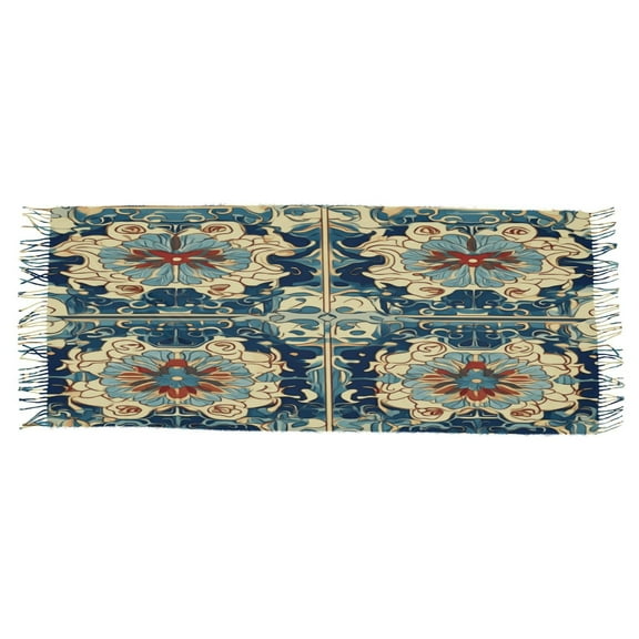 BZSMCE Women Scarf Pattern Painting Simple Pattern Soft Warm Long Large Scarves