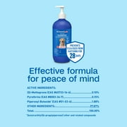 ADAMS Plus Flea & Tick Shampoo with Precor for Dogs & Puppies, Flea Shampoo to Treat Flea Infestations, Kills Ticks, Fleas, Flea Eggs & Lice, Cleans and Conditions Coat, 24 fl oz