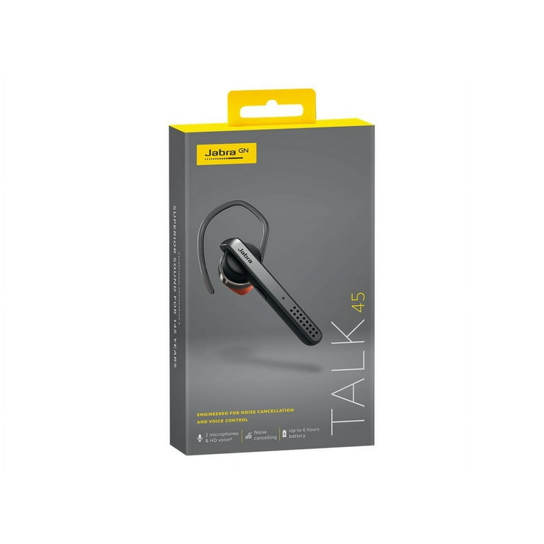 Jabra TALK 45 - Headset - in-ear - over-the-ear mount - Bluetooth - wireless
