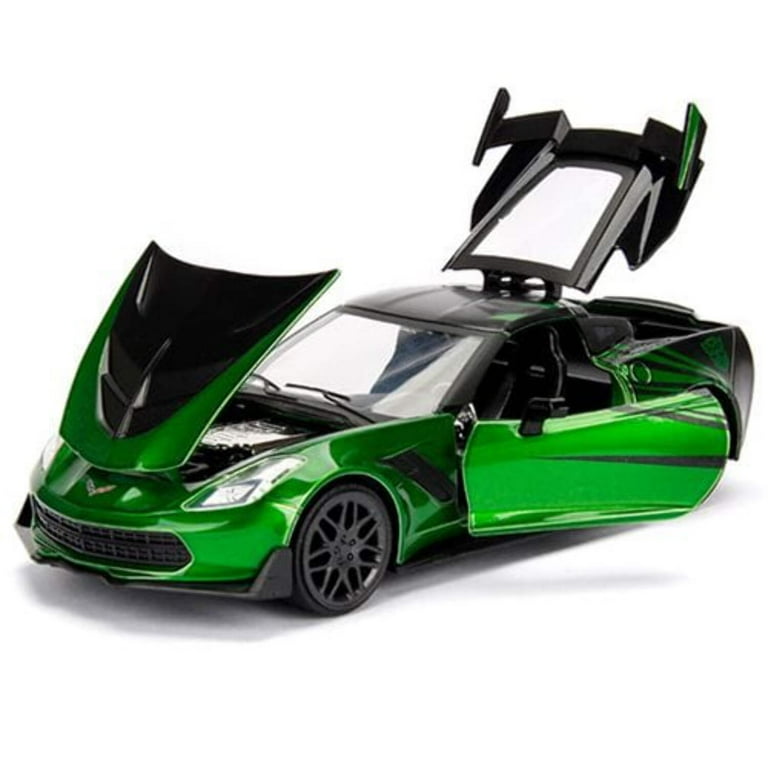 Transformers: TLK Crosshairs Chevy Corvette 1:24 Vehicle - Walmart.com