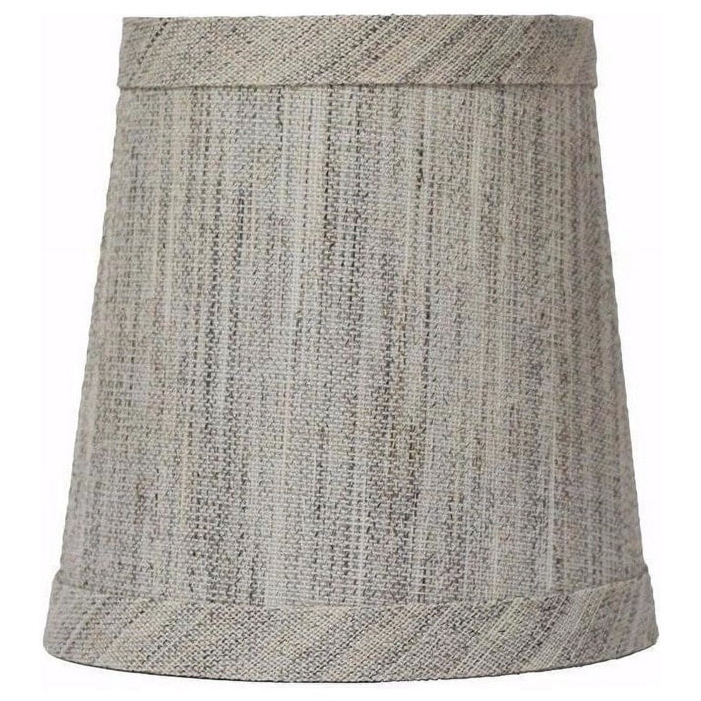 Urbanest Cotton Chandelier Lamp Shades, 3x4x4", Off White, Set of 9