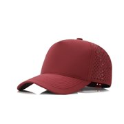 Hkoxplj Unisex Laser Perforated Baseball Cap Quick Dry Breathable Mesh Cap Adjustable Large Size Running Hat Hiking Sports Cap Blank DIY Custom Outdoor Hat for Men Women