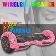 thumbnail image 3 of Spider Hoverboard Self Balancing Scooter Hoverboards de dos ruedas de 6.5 "con altavoz Bluetooth y luces LED Scooter eléctrico para niños y adultos Hoverstar  spider-pink, 3 of 6