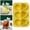 Yellow, variant on Clearance Ice Cube Mold under $6 3D Rose Ice Molds And Heart Ice Molds Large Ice Cube Trays Make 6Giant Cute Flower And Heart Shape Ice Silicone Rubber Fun Big Ice Ball Maker For Cocktails Juice