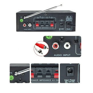 American Hifi ZX5168 Volfenhag 2ch Amplifier 4000w Max - Walmart.com