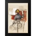 thumbnail image 2 of Renoir, Pierre-Auguste 11x14 Black Modern Framed Museum Art Print Titled - Woman at a Piano, 2 of 5