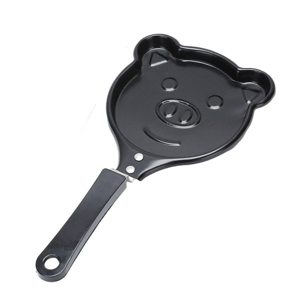 Sartén para huevos de desayuno, sartén para parrilla, utensilios de cocina pequeños, sartén para tortillas Cerdo