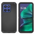 thumbnail image 5 of Asuwish Compatible with Motorola Moto G Stylus 5G 2025 Phone Case Hybrid Rugged Shockproof Hard Protective Drop Proof Full Body Heavy Duty Mobile Cell Cover for G5 Women Men Black, 5 of 7