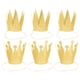 thumbnail image 1 of FELTECHELECTR 6 coronas de cumpleaños con purpurina, sombreros de fiesta, coronas de príncipe para niños y adultos, decoraciones de fiesta (doradas), 1 of 7