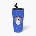 thumbnail image 3 of Carolines Treasures WDK1016TBL215 7.25 x 3.5 in. Unisex Beagle Tricolor No.2 Stainless Steel 16 oz Tumbler, Blue, 3 of 5