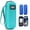 Green, variant on Insulin Cooler Travel Case with Temperature Display - Refrigerated Medicine Cooling Bag with 2 TSA Approved Ice Pack, Medication Pen Diabetic Supplies Organizer for Trip and Daily