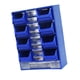 thumbnail image 5 of Organizador de piezas de ferretería con múltiples cajones para montaje en pared, para garaje y taller. Azul, 5 of 9
