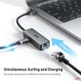thumbnail image 2 of Unidad adaptadora USB C a Ethernet con puerto de carga de 100 W y 1 Gbps, 2 of 9