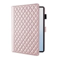 thumbnail image 2 of for Honor Pad X9 2024/Honor Pad X8A 11 inch Case, Rhombus Pattern Multiple Viewing Angles Stand Slim Folio Cover (Rose Gold), 2 of 6