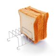 thumbnail image 1 of TIMIFIS Interior Decorations, Fryer Accessories Rack Stainless Steel Bread Rack Toaster Household Baking Cake Home Decor, 1 of 2