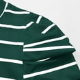 thumbnail image 6 of Rezuofi 2 Pcs Women's Short Puff Sleeve Knit Tops 2025 Trendy Crewneck Striped T Shirts Casual Summer Blouses, 6 of 8