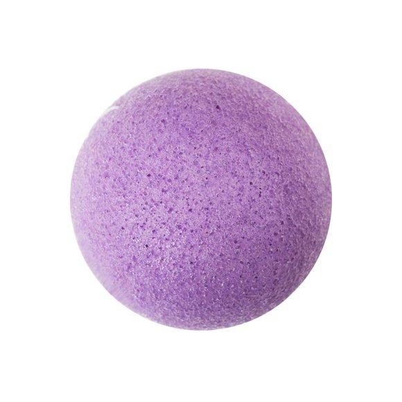 Esponja Facial atención de Limpiador Herramienta de Desmaquildor de Soplo de - Púrpura Macarena Esponja facial Konjac