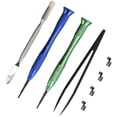 thumbnail image 4 of Qiilu For Switch -Con Metal Lock Buckles Screwdriver Kit Set Repair Tool, 4 of 8