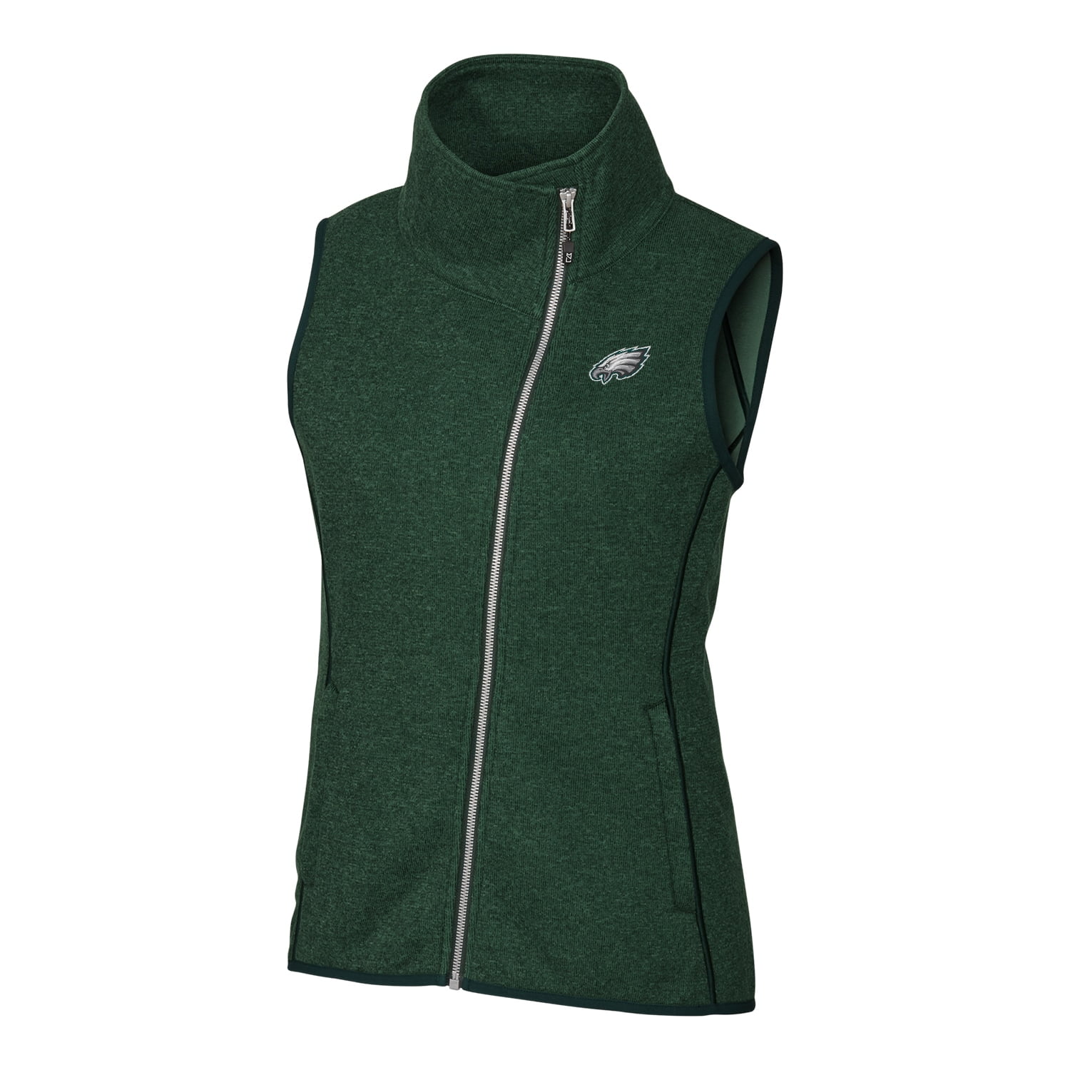 Philadelphia Eagles Cutter & Buck Women's Mainsail FullZip Vest