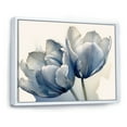 thumbnail image 2 of Designart "Stunning Sapphire" Tulips Floater Framed Canvas Wall Art, 2 of 5
