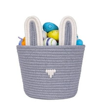 Easter Baskets for Kid, Baskets for Gifts Empty, Guozer Woven Baskets, Storage Bins Storage Containers Clothes Storage for Living Room