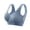 Blue, variant on Siyizhua Seamless Sports Bra Wirefree Yoga Bra with Removable Pads for Women