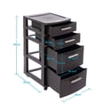 thumbnail image 4 of Cajonera MQ Apariencia tipo rattan 4 niveles 453-W, 4 of 6