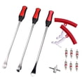 thumbnail image 1 of Yeacher Tire Spoons Rim Protectors Valve Cores 4 in 1 Tool Tire Removal Repair Tools, 1 of 8