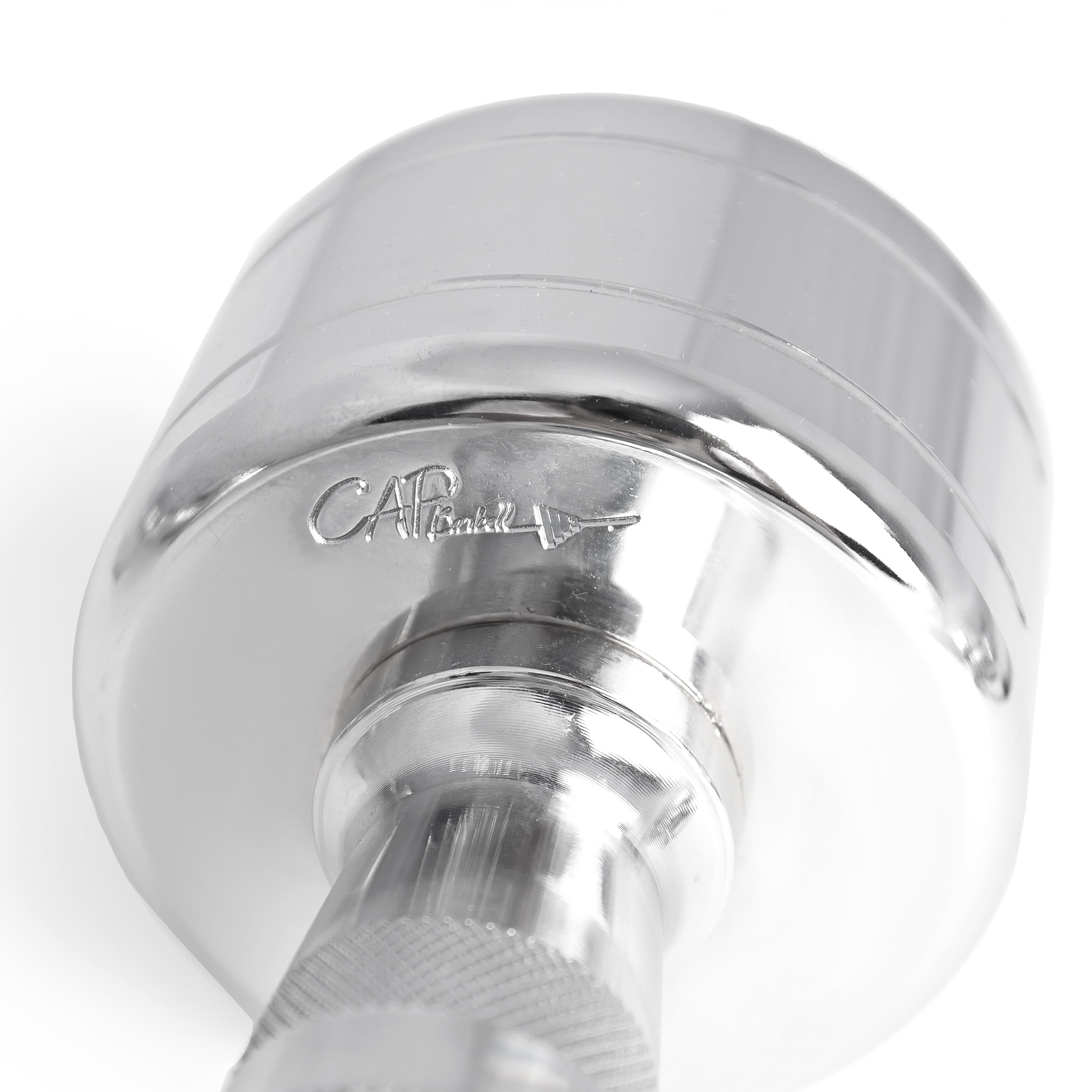 CAP Barbell Contoured Handle Chrome Dumbbell, Single, 12 lbs