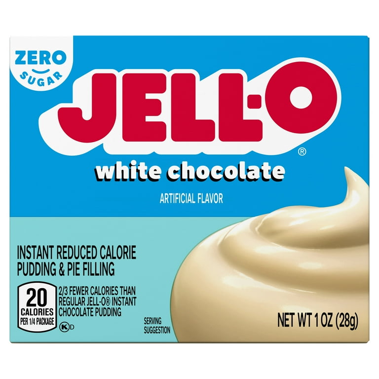 Jell-O White Chocolate Flavor Sugar-Free Instant Pudding & Pie