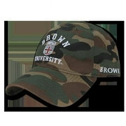 W Republic Apparel 1006-106-WLD Brown University Relaxed Camo Cap, Woodland