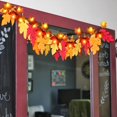 thumbnail image 4 of Guirnalda de Hojas de arce artificiales para decoración del hogar, guirnalda de luz de 3M, 20LED, vid de otoño, calabaza de Arce, Halloween, fiesta de Acción de Gracias, navidad, 4 of 4
