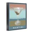 thumbnail image 2 of Stupell Industries Mid-Century Martini over Muted Tones Black Framed Giclee Art, 16 x 20, by Matthew Piotrowicz, 2 of 7