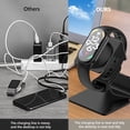 thumbnail image 2 of Smart Watch Dock Holder Silicone Card Coil for Xiaomi Mi Band 8 (Silver), 2 of 10
