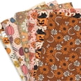 thumbnail image 4 of 50*145cm Telas de algodón de otoño con diseño de calabaza por metro Telas de hojas de arce y flores Telas de costura Vestido Manualidades DIY Textiles para el hogar, 4 of 5