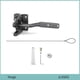 thumbnail image 3 of Cerradura para puerta de jardín, pestillo automático por gravedad - Cerradura para puerta de hierro con resorte, con pestillo ajustable - Cable para cercas metálicas - para puerta de jardín, una piez, 3 of 5