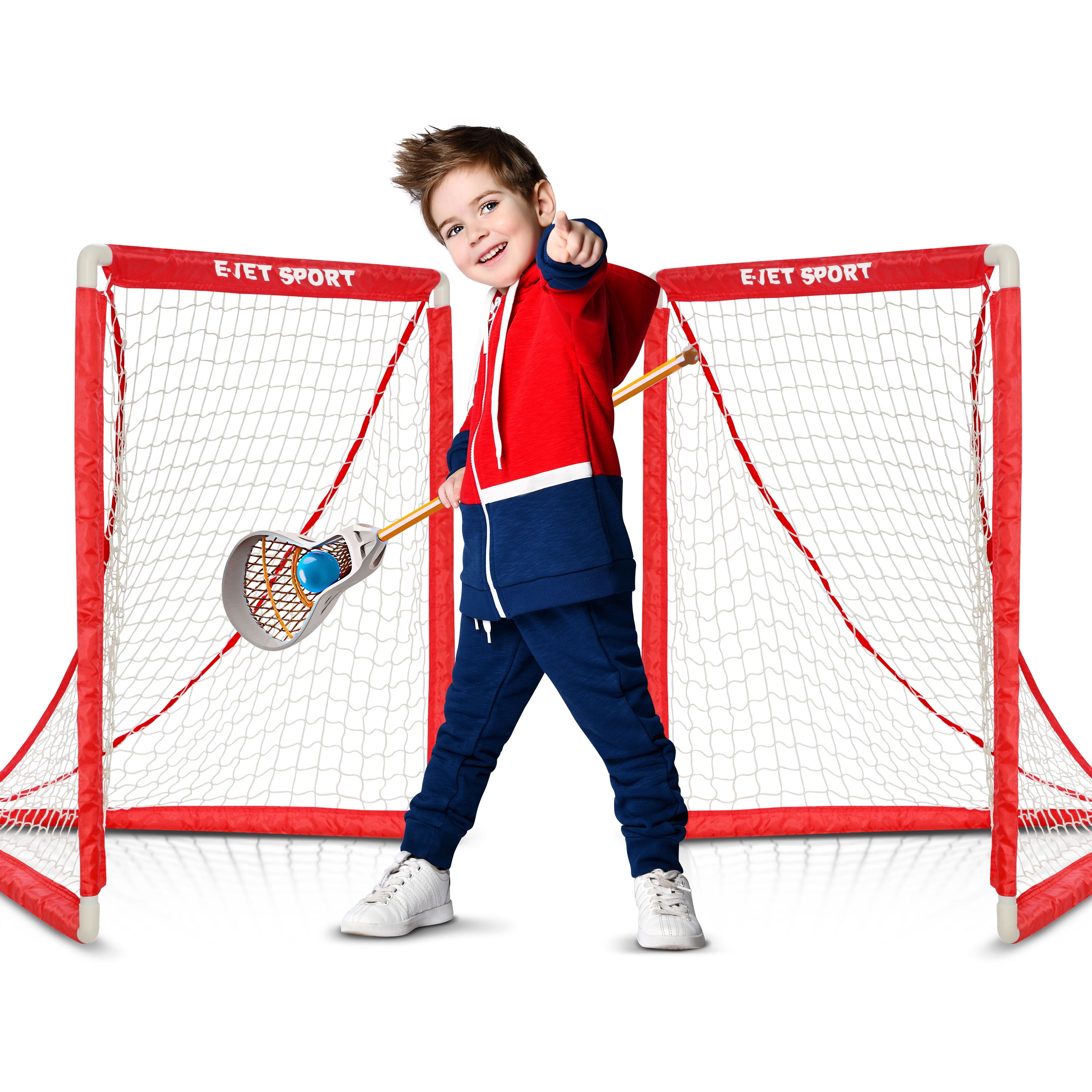 Lacrosse Goals for Youth & Kids, EJet, Children Teens Backyard
