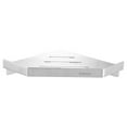 thumbnail image 2 of Estante de baño de pared, organizador de almacenamiento, soporte para champú inoxidable para cocina Plata L, 2 of 9